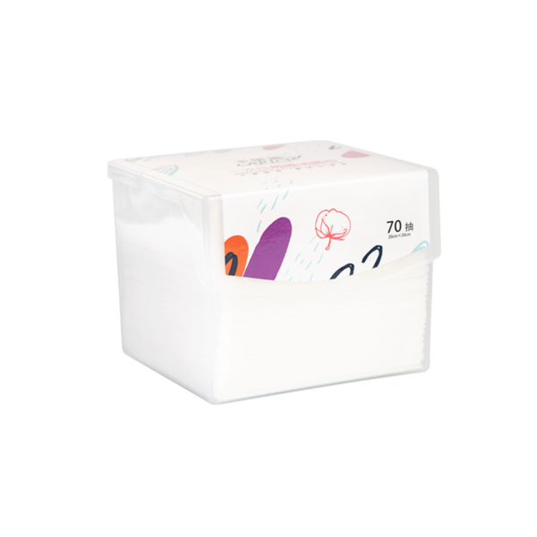 Кол-во в коробке 48 шт) CARICH Одноразовые хлопчатобумажные салфетки