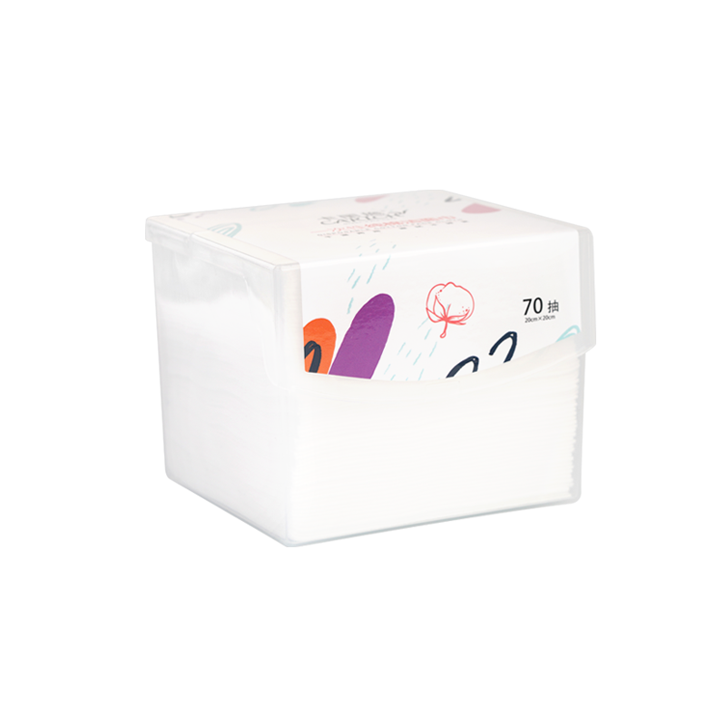 Кол-во в коробке 48 шт) CARICH Одноразовые хлопчатобумажные салфетки