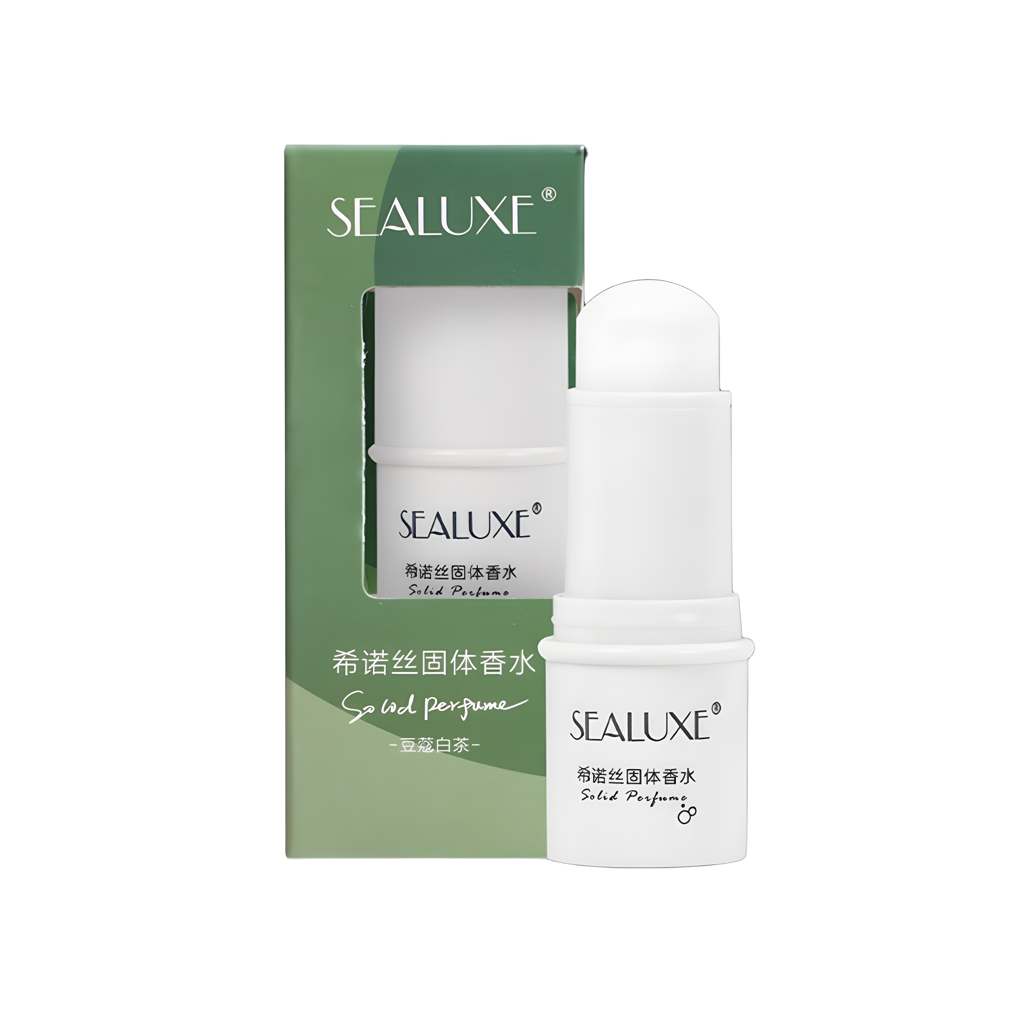 (Кол-во в коробке 36 шт)  SEALUXE Твердые духи (белый чай)