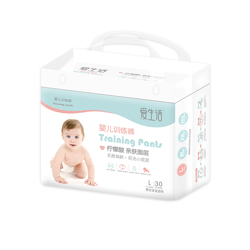 (Кол-во в коробке 8 шт) iLiFE детские подгузники L30 шт