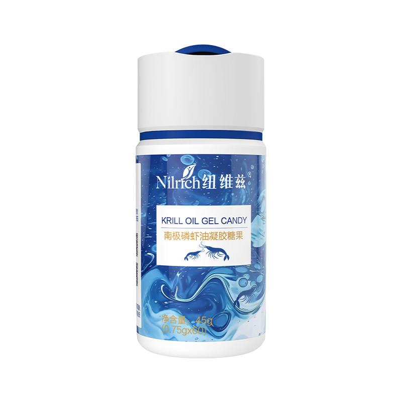 (Кол-во в коробке 50 шт) Nilrich Гелевые капсулы с маслом криля с высоким содержанием фосфолипидов 56%