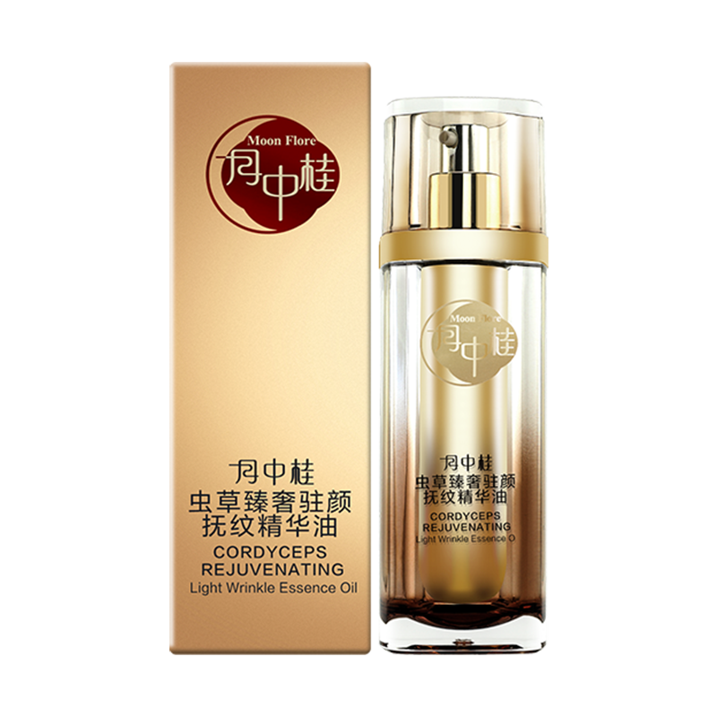 (Кол-во в коробке 48 шт)Антивозрастное эссенционное масло с кордицепсом против морщин/30 мл